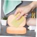 COOLHIYA Plastic Container pp soap draining rack household soap holder container travel Outdoor Fruit Dryer travel case water filter Toiletries sponge soap dish with lid Storage Box As Shown 7x10.5x3.5cm - Buy Online on SooperMarket.com