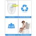HEETA Portable Folding Potty Training Seat for Kids - Non-Slip, Travel-Friendly, Easy to Clean - Comfortable No-Gap Design (White) - Buy Online on SooperMarket.com