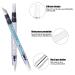 Sularpek 5Pcs Silicone Nail Art Acrylic Pen Brushes - Rhinestone Handle Double-Ended Nail Art Pen for 3D Design, Foil Carving, Drawing, and Dotting Tools - Buy Online on SooperMarket.com