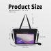 EnjoyActive Yoga Mat Bag | Waterproof Lightweight Multi Pocket Yoga Bag with Thick Mat Carrier | Women's 2-Way Carry Tote - Black - Buy Online on SooperMarket.com
