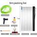 5-12m Extension Pole Window Washer Combo Telescopic Pole Window Cleaning Extension Pole for Cleaning Windows 35cm Brush Head 4M/13FT - Buy Online on SooperMarket.com
