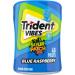 Trident - Vibes Sour Patch Kids Blue Raspberry Chewing Gum - 6 bottles (240 Pieces) - Sugar-Free Gum Blue Raspberry 40 count (Pack of 6) - Buy Online on SooperMarket.com