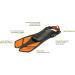 Cressi Adult Short Adjustable Swim Fins | UltraResistant Buckles | Ideal for Travel | Bonete | Designed in Italy | L/XL | US Man 9-13 | US Lady 10-14 | EU 42-47 | Black/Orange - Buy Online on SooperMarket.com