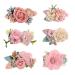 Supgomax flower hair clips 6 pieces girl hair accessories flower clip baby hair loop flower clip girl hair clip head flower hair clip floral clips