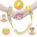 Toddler Safety Harness with Lock and Anti Lost Wrist Link, Reflective Tape Liner - Yellow Leash (6.5ft) - Buy Online on SooperMarket.com