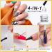 Saviland 15ML 4-in-1 UV Nail Glue Gel for Professional Fake Nails - Curing Required - Buy Online on SooperMarket.com