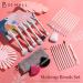 BS-MALL Premium Synthetic Makeup Brush Set - Foundation Concealers & Eye Shadows - Pink Gift Set for Flawless Beauty - Buy Online on SooperMarket.com