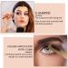 Golden Eyelash Applicator Tool Set - 2pcs Stainless Steel B&Q Lash Applicator for Cluster and False Lashes | Multifunctional Tweezers Included - Buy Online on SooperMarket.com