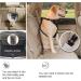Adjustable Dog Seat Belt - 2-Piece 3-in-1 Reflective Bungee Car Harness for All Breeds | Universal Fit Buckle Hook (Black) - Buy Online on SooperMarket.com