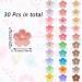 30 Pcs Matte Cherry Blossom Mini Flower Claw Clips - Cute Hair Accessories for Girls & Women - Buy Online on SooperMarket.com