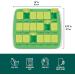 Genuine Fred MATCH UP Memory Snack Tray Green - 10 x 8.75 Inches | Travel-Friendly Design - Buy Online on SooperMarket.com