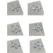 2x Nail Rectangular Nails Art Fat Square Nail Nail Rhinestones Crystal Nails Decorations 2x Fat Square Nail Nail Rhinestones Nails Art Nail Crystal Decoration 01 fat side - Buy Online on SooperMarket.com