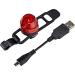 CATEYE Loop 2G SL-LD140GRC Rear Light - Black/Red One Size | Best International Shipping - Buy Online on SooperMarket.com