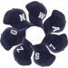 Morefaz Unisex Baseball Cap for Boys & Girls - Navy Blue Children s Hat with Alphabet AZ TM (L) | International Shipping Available - Buy Online on SooperMarket.com