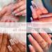 Clear Silicone Jelly Nail Stamper with Scraper | French Tip Manicure Tool for Nail Art Stamping Design - Buy Online on SooperMarket.com