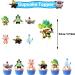 13PCS Game Cake Topper Cartoon Hanging Swirl Cupcake Topper for Gaming Birthday Decorations Video Gaming Party Decorations - Buy Online on SooperMarket.com