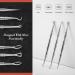 BEZOX Blackhead Remover Tools Pore Extractor Kit Set of 3 Stainless Pimple Popper Facial Tools with Metal Storage Case 3 pcs 1.0 - Buy Online on SooperMarket.com