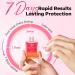 Modelones 15ml 8-in-One Nail Ridge Filler Strengthener Base Coat Nail Polish Repair Nail Growth Treatment for Thin and Damaged Nails Pink - Buy Online on SooperMarket.com