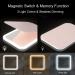 EFAILY Lighted Makeup Mirror - 3 Colors, Dimmable Touch Screen, USB Rechargeable - Pink - Buy Online on SooperMarket.com