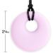 Stages Sensory Builder Circle Necklace (Pink) - Sensory & Oral Motor Stimulation, Teething, Calming & Focus - Buy Online on SooperMarket.com