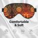 SSIMOO Gears Clock Bronze Century Soft Sleep Eye Mask - Breathable Travel Eye Patch for Women | Relax & Unwind in Comfort - Buy Online on SooperMarket.com