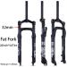 BOLANY 26 Snow Bike Front Fork | Aluminum Alloy Air Gas Fat Fork for 4.0 Tire | Bicycle Accessories - Buy Online on SooperMarket.com