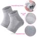 3 Pairs Moisturizing Gel Heel Socks - Open Toe Foot Repair Socks for Women with Dry Hard Cracked Feet - Buy Online on SooperMarket.com