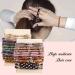 Elastic Hair Tie for Women - 20 Boho Hair Straps & Ponytail Holders for All Hair Types - Thin Curly Long Hair - Buy Online on SooperMarket.com