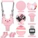 Baby Walking Harness with Non-Slip Toddler Socks and Knee Pads | Adjustable Toddler Walking Assistant for 7-24 Months - Buy Online on SooperMarket.com