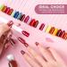100PCS Transparent Nail Art Tips Swatch Sticks for Gel Polish Practice - DIY Christmas Gifts for Women - Buy Online on SooperMarket.com