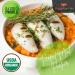 Huggiberries Organic Rosemary Leaves-Spice 3.5 OZ (100g) - Pure High Aromatic Flavor for Meat, Vegetables & Soup | USDA Approved, GMO & Gluten Free, Raw Vegan - Immunity Boosting & Wellness Support - Buy Online on SooperMarket.com