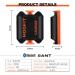 Moofit Cadence Sensor Bluetooth/ANT+ IP67 Waterproof for Cycling - Compatible with Wahoo, Zwift, TacX - Wireless RPM Spin Bike Sensor - Buy Online on SooperMarket.com