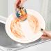 Kigai Cute Wolf Scrubbing Sponge 3 Packs Reusable Dish Wash Scrub Sponge Clean Stubborn Oil Stains Anti-Scratch Cleaning Sponge for Kitchen Tableware - Buy Online on SooperMarket.com
