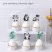 24 Panda Glitter Green Bamboo Cupcake Toppers - Cute Animal Cake Decorations for Baby Showers & Kids Birthday Parties - Buy Online on SooperMarket.com