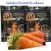 125 GR.Caviar Baerii Classic (Siberian Sturgeon) & 3 x 100 g. Smoked Scottish Salmon - Buy Online on SooperMarket.com