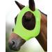 Harrison Howard Super Comfort Stretchy Fly Mask Large Eye Space with UV Protection Skin with Breatathability Fluro-Lime (XL) X-Large Fluorescent yellow