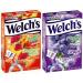 Welchs Singles to Go Variety! Strawberry Peach & Grape (Pack of 6)