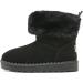 Yeeteepot Baby Girls Boys Winter Snow Boots - Warm Lined Plush Shoes | Anti-Slip Toddler Indoor Booties 3 UK Black - Buy Online on SooperMarket.com