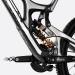 ENLEE Mountain Bike Down Tube Frame Protector | 3M MTB Bicycle Guard | Black | Protect Your Bike from Collision and Scratches - Buy Online on SooperMarket.com