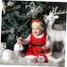 Anneome 1pc Christmas Bag Candy Chocolate Xmas Candy Pouch Practical Wrapping Bags 3d Cute Biscuit Bag - Buy Online on SooperMarket.com