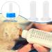 Shenrongtong K tzchnippel: 20-Piece Pet Still Nipple Feed Set for Kittens Puppies & Lizards - Transparent Bottle Nipple for Easy Feeding - Buy Online on SooperMarket.com
