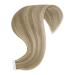 Youngsee Real Hair Tape Extensions - Short Brown & Blond 30 cm 20PCs Remy Seamless - Buy Online on SooperMarket.com