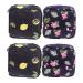 PLAFOPE 4pcs Sanitary Napkin Storage Bag Portable Wash Bags Napkin Storage Bags Mini Storage Bags Travel Storage Bag Mini Items for Purse Zippered Storage Bags Portable Storage Bags Canvas