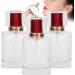 Verdant Touch Perfume Bottle Glass Perfume Bottle 50ml Refillable Atomizer Dispenser Liquid Makeup Container Red - Buy Online on SooperMarket.com