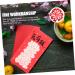 ABOOFAN 40 Pcs 2023 Year of The Rabbit Red Packets New Year Red Packets Ceremony Red Packet Lunar New Year Envelopes 2023 Bunny Pattern Paper Red Packet Money Bag Design Paper Pocket - Buy Online on SooperMarket.com