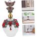 Angoily Perfume Bottle Essential Oil Bottle Glass Decorations Travel Delicate Red - Buy Online on SooperMarket.com