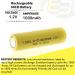 Buy Exell AA 1.2V 1000mAh NiCD Flat Top Rechargeable Battery | Ideal for Meters Radios Hybrid Cars & R/C Devices - International Shipping Available - Buy Online on SooperMarket.com