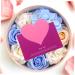 Angoily 1 box essential oil mama gift the flowers flower soap carnation flower Soap soap delicate flowers Christmas roses gift box de artificiales artificial plants indoor 16.2X16.2X8.2CM Blue - Buy Online on SooperMarket.com