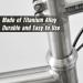 TiTo Titanium Bicycle Headset Spacer Set - 1-1/8 Inch 5-30mm - Threadless Stem Spacers for MTB, BMX, Road Bikes - Glossy Finish - Buy Online on SooperMarket.com