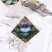 GLMFAN Healing Crystal and Stone 2.4" Orgone Pyramid for Positive Energy Amethyst Crystal Decors Gifts Protection Crystals Energy Generator Blance Chakras Meditation Aids Sleep Attract Wealth Lucky (Black Stone) - Buy Online on SooperMarket.com